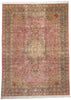 8 x 11 Vintage Persian Tabriz Rug 77721