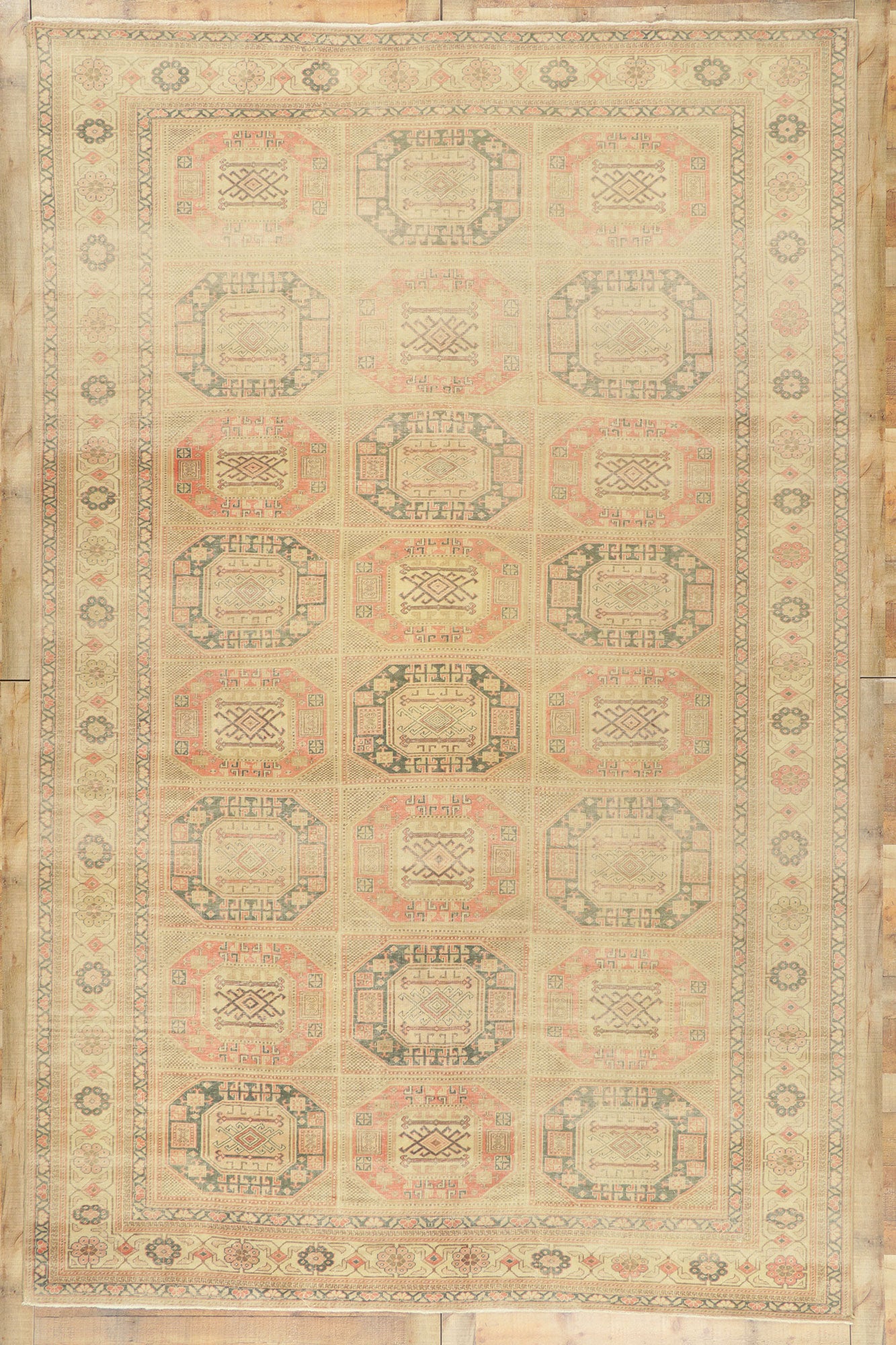 8 x 13 Vintage Turkish Sivas Rug 52140