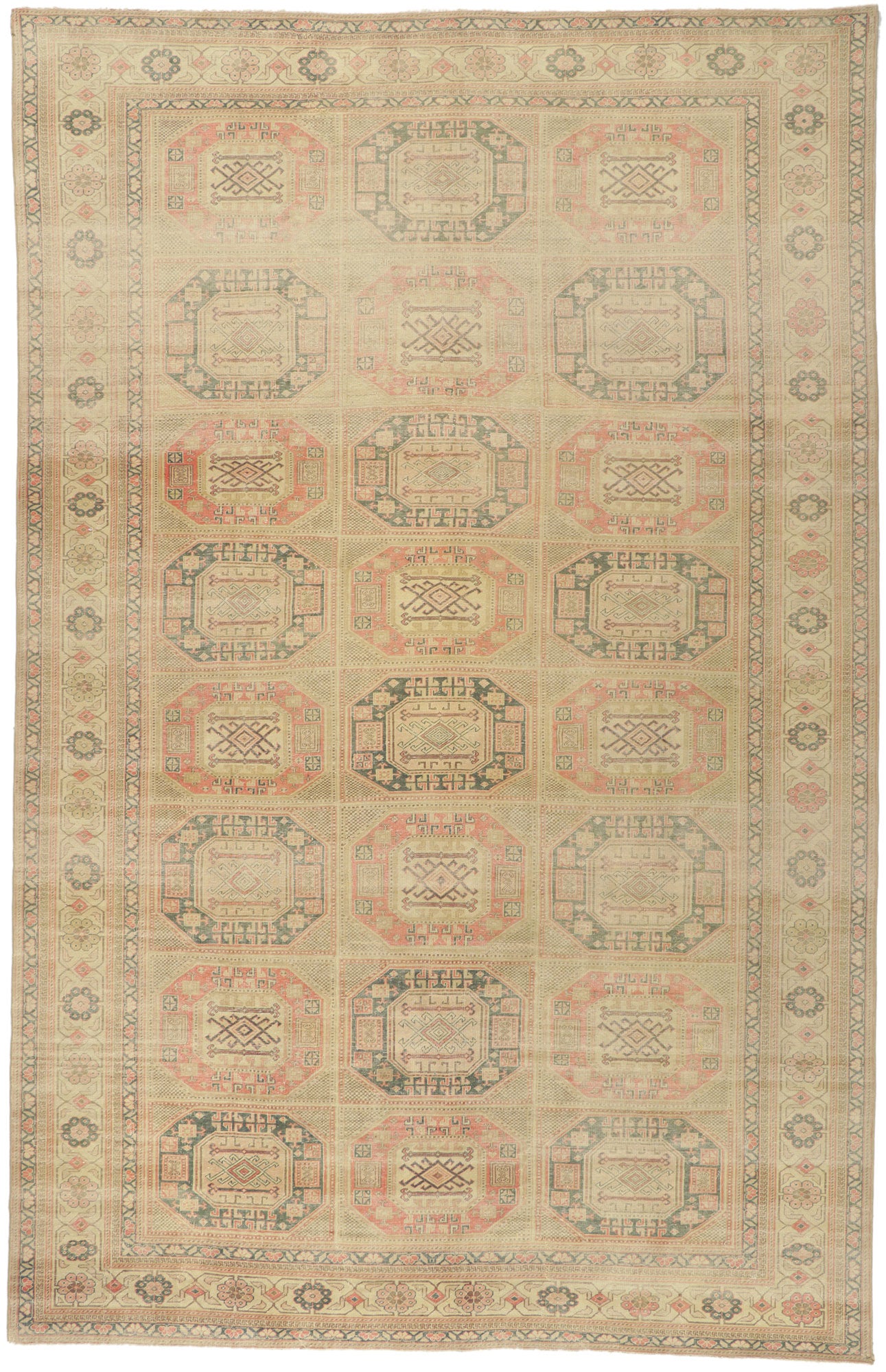 8 x 13 Vintage Turkish Sivas Rug 52140