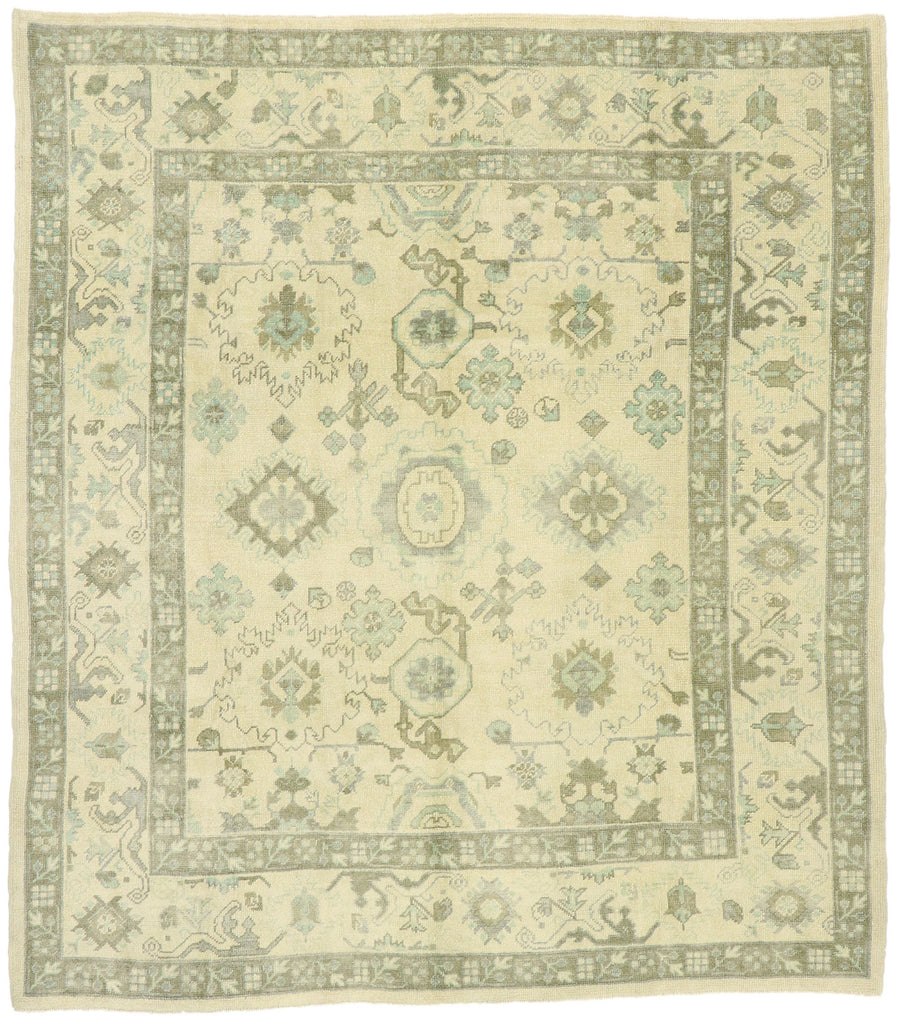 8 x 9 Turkish Oushak Rug 52923