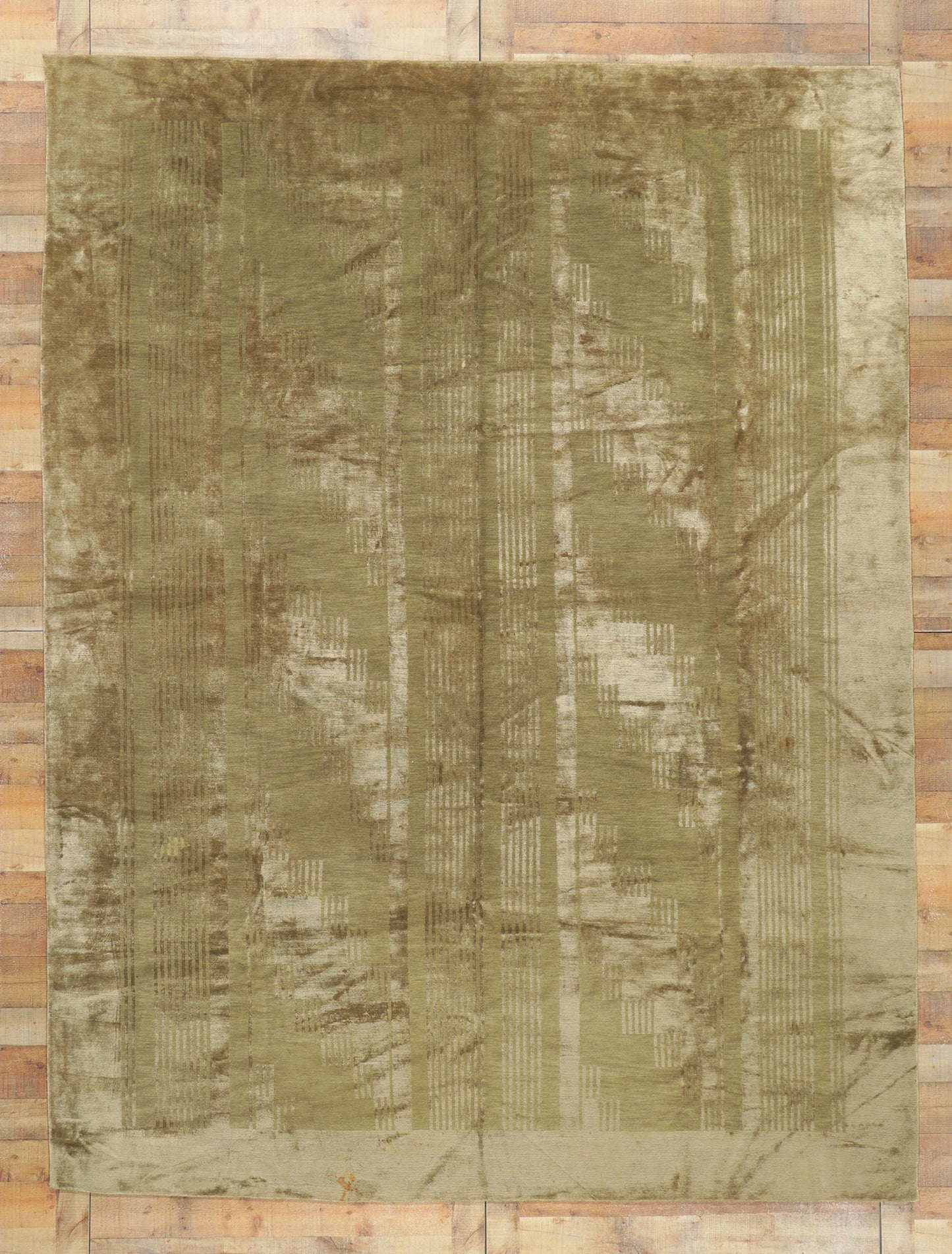 9 x 12 Vintage Tibetan Rug 78526