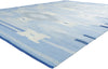 9 x 12 Sky Blue Swedish Inspired Kilim Rug 30967
