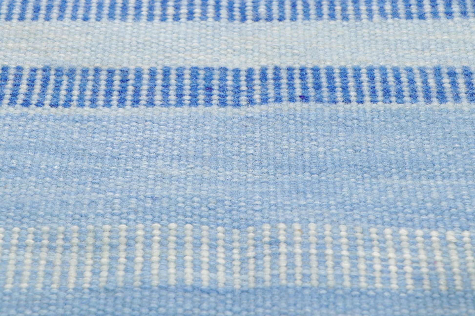 9 x 12 Sky Blue Swedish Inspired Kilim Rug 30967