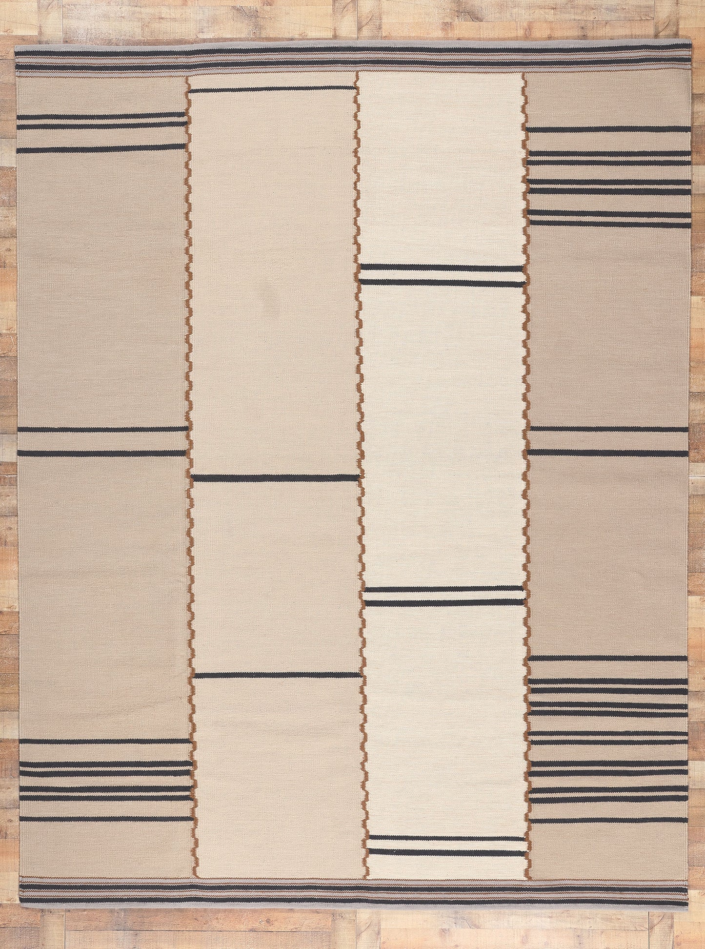9 x 12 Swedish Inspired Kilim Rug 30955
