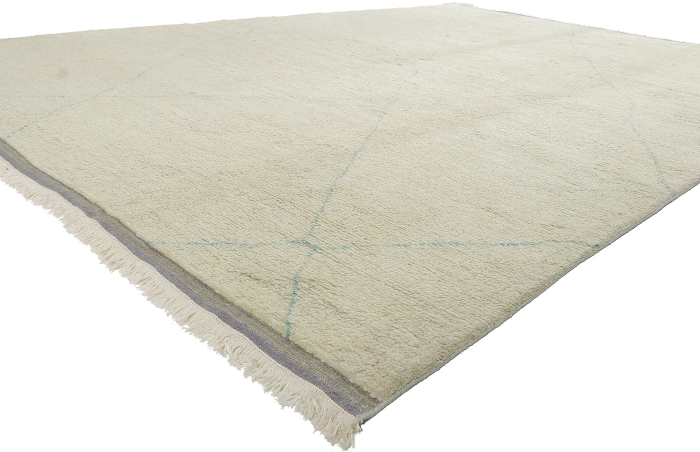9 x 13 Modern Moroccan Area Rug 30574