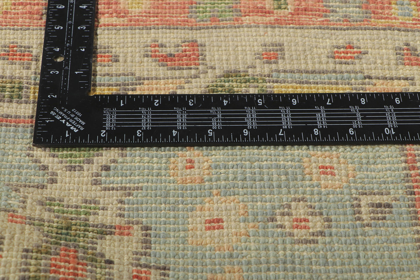9 x 13 Colorful Turkish Oushak Rug 53862