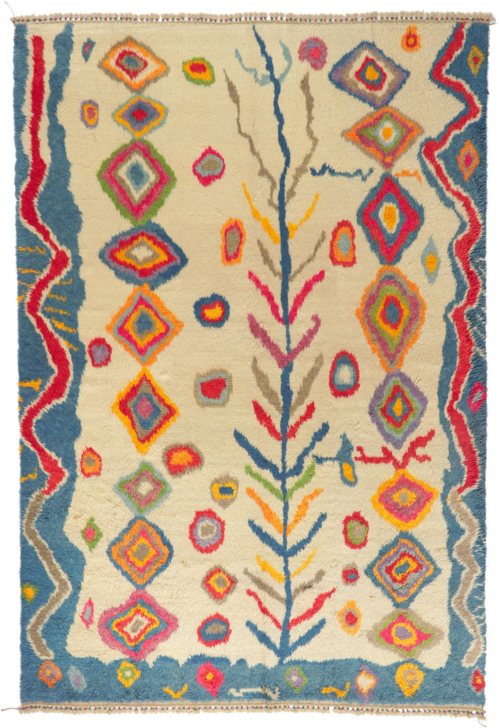 9 x 13 Colorful Turkish Tulu Rug 51869