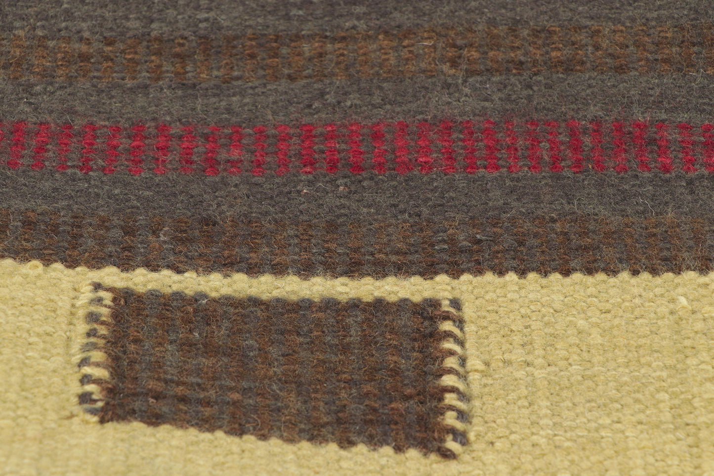 9 x 12 Scandinavian Modern Swedish Inspired Kilim Rug 30961
