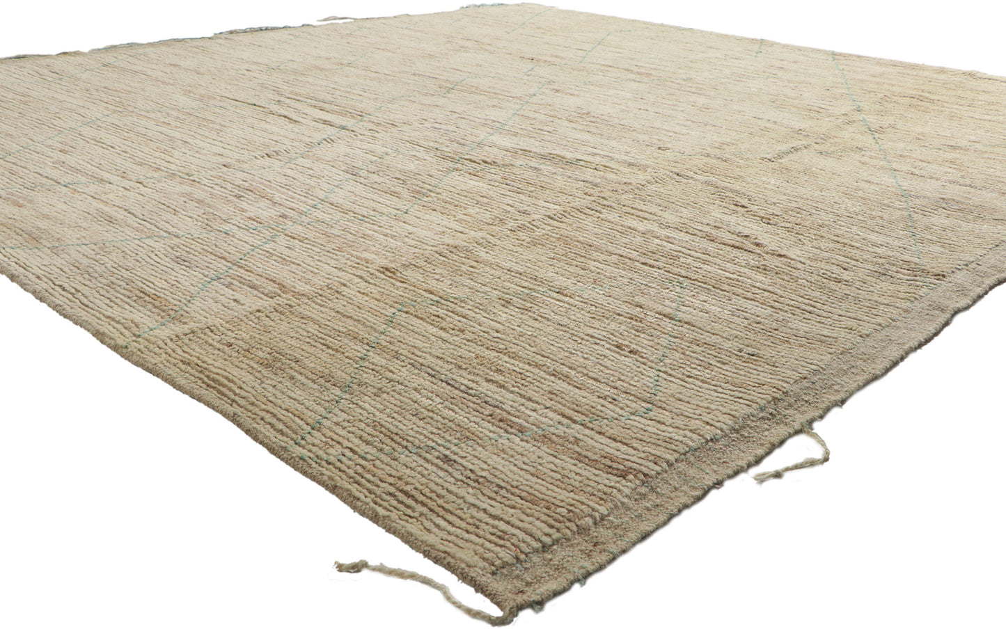 9 x 10 Earth-Tone Moroccan Rug 80794