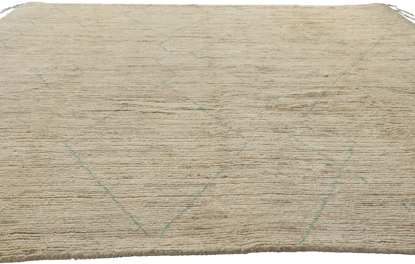 9 x 10 Earth-Tone Moroccan Rug 80794
