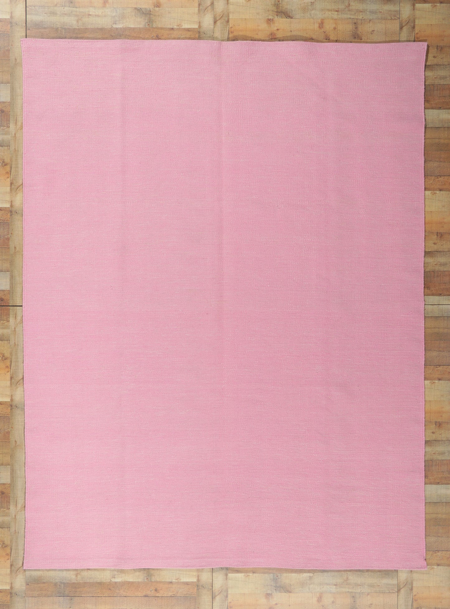 9 x 11 Swedish Inspired Pink Kilim Rug 30686