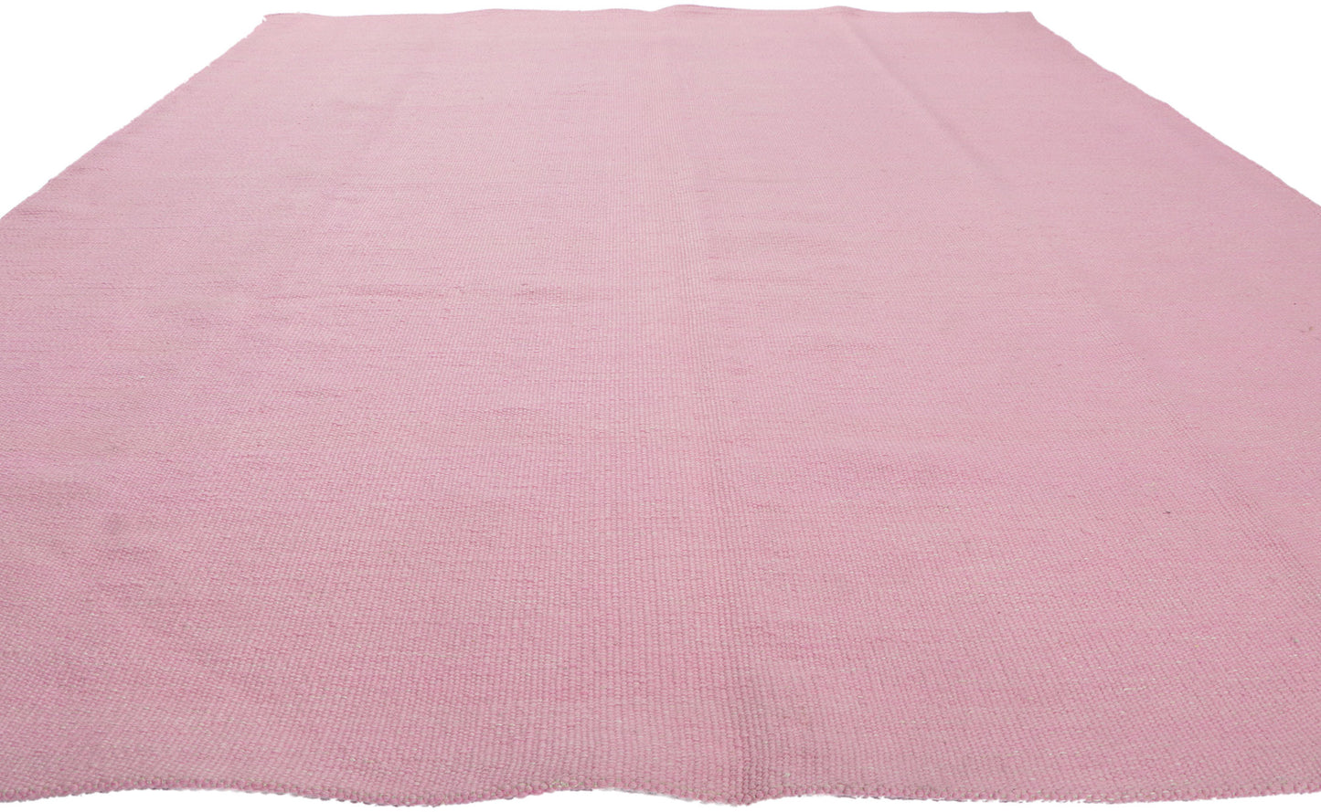 9 x 11 Swedish Inspired Pink Kilim Rug 30686