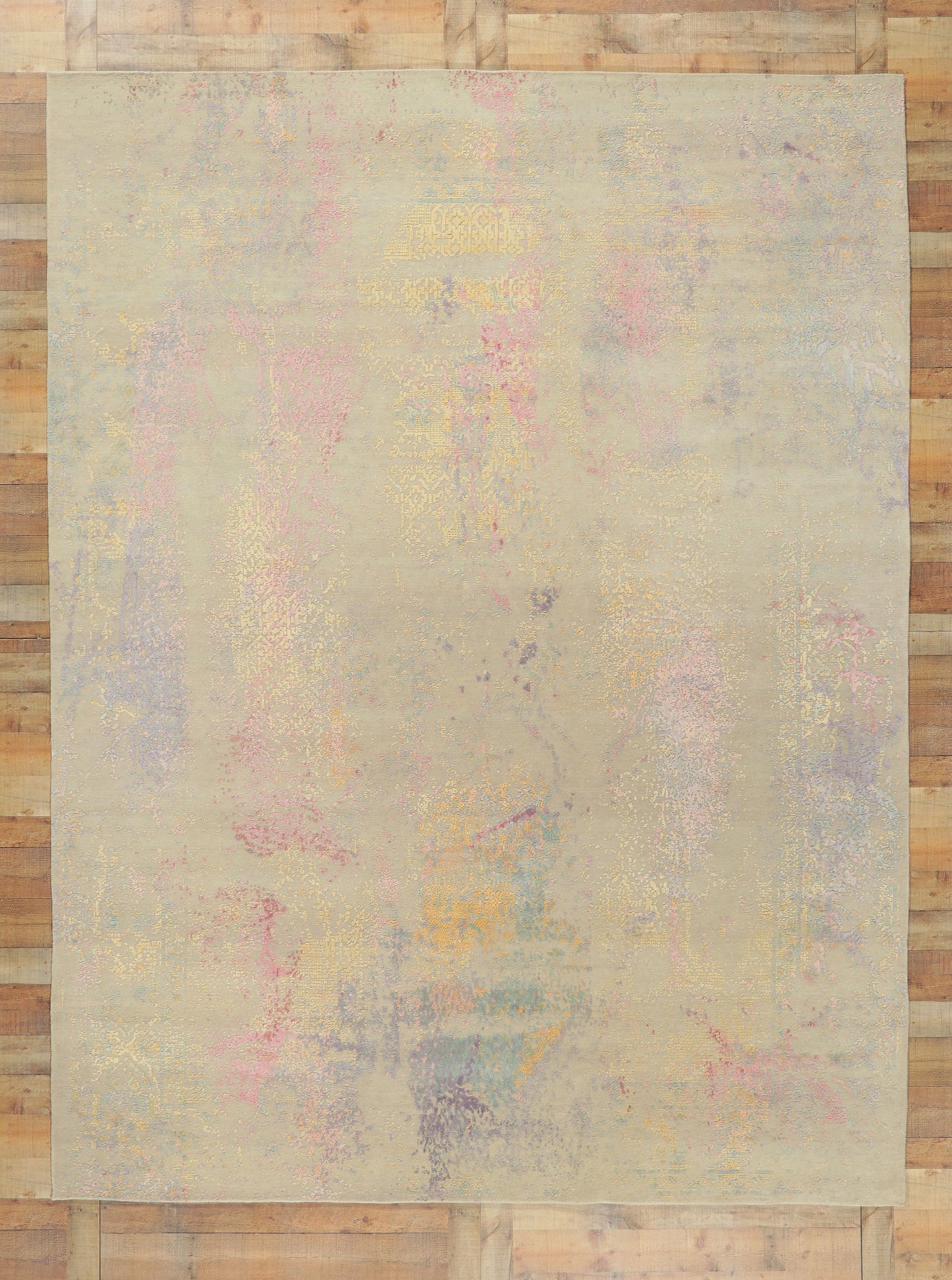 9 x 12 Contemporary Abstract Rug 30872