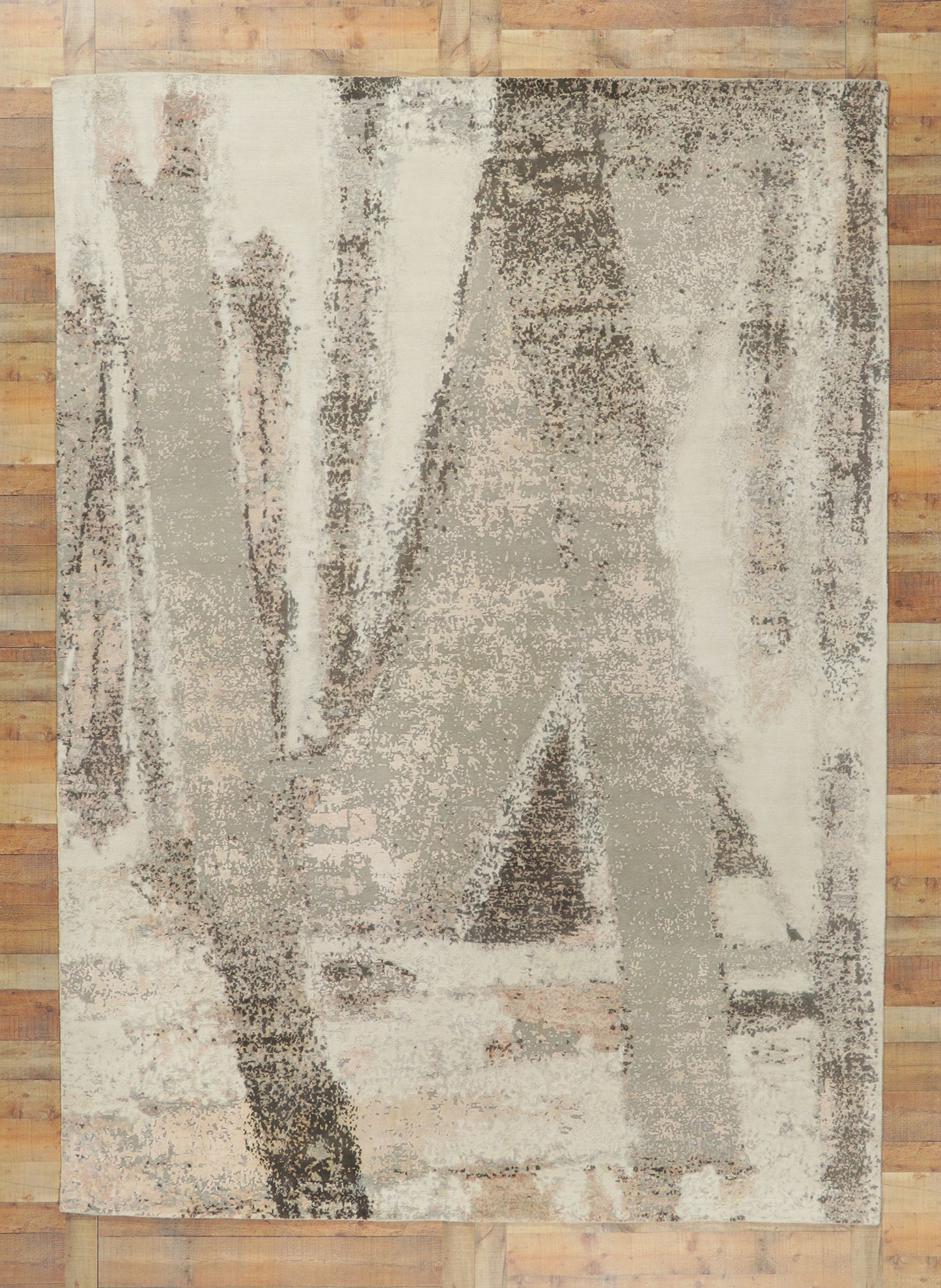 9 x 12 Contemporary Abstract Rug 30873