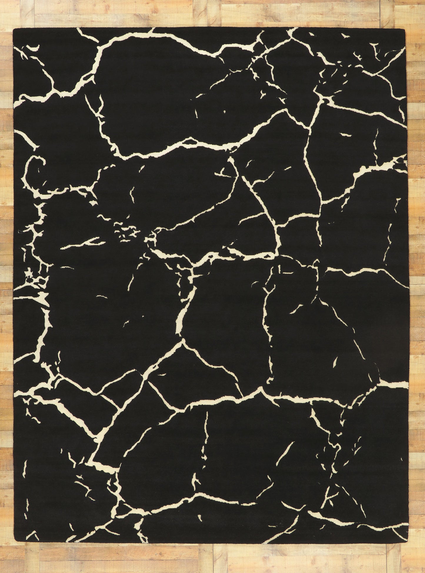 9 x 12 Contemporary Abstract Rug 30878