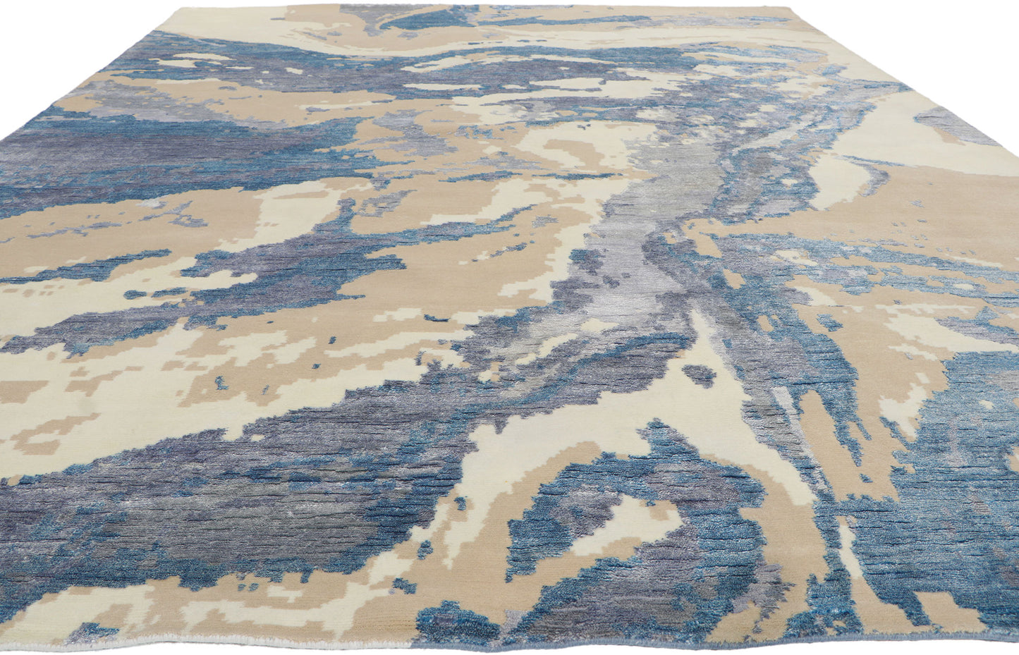 9 x 12 Contemporary Abstract Rug 30879