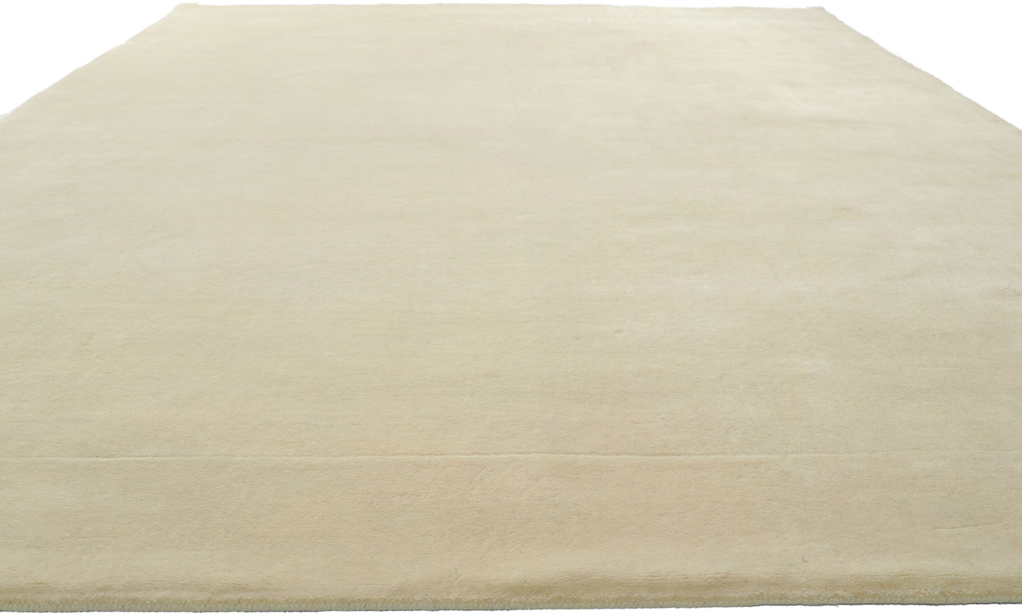 9 x 12 Contemporary Ivory Area Rug 30756