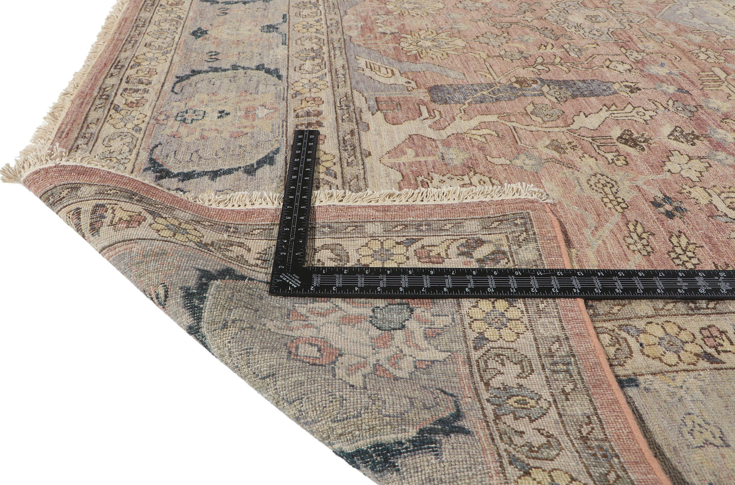 9 x 12 Vintage-Inspired Distressed Rug 30777