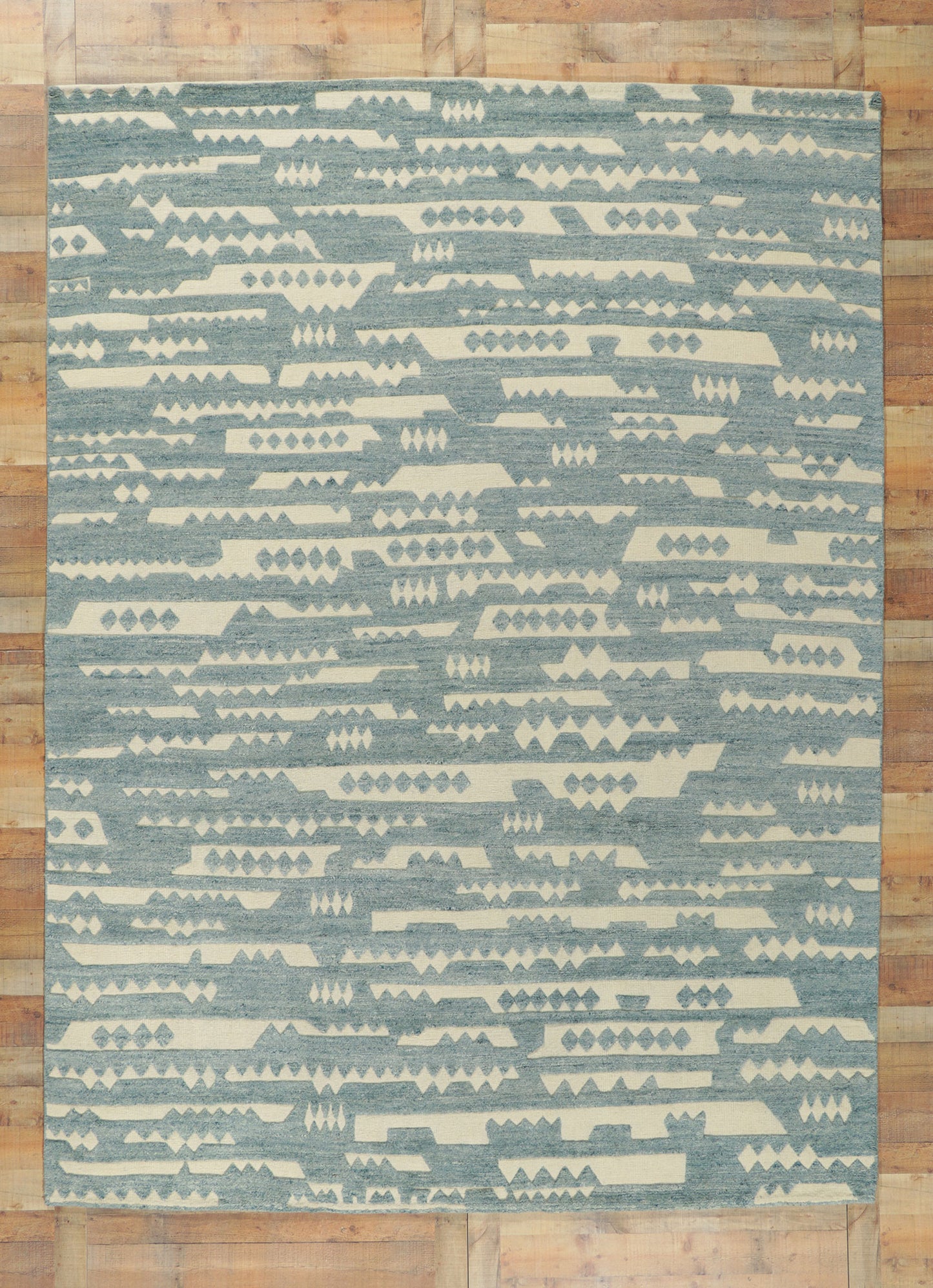 9 x 12 Contemporary High-Low Rug 30888
