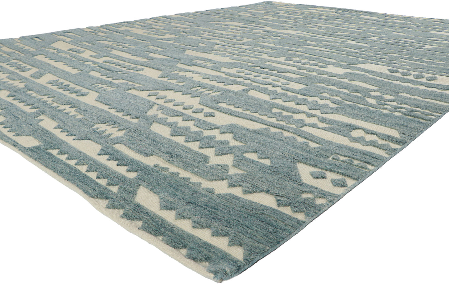 9 x 12 Contemporary High-Low Rug 30888