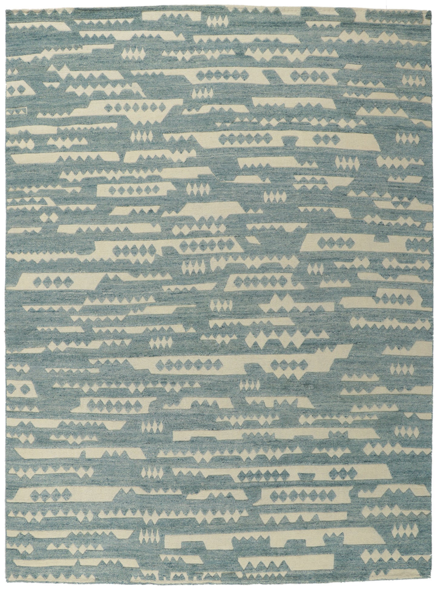 9 x 12 Contemporary High-Low Rug 30888