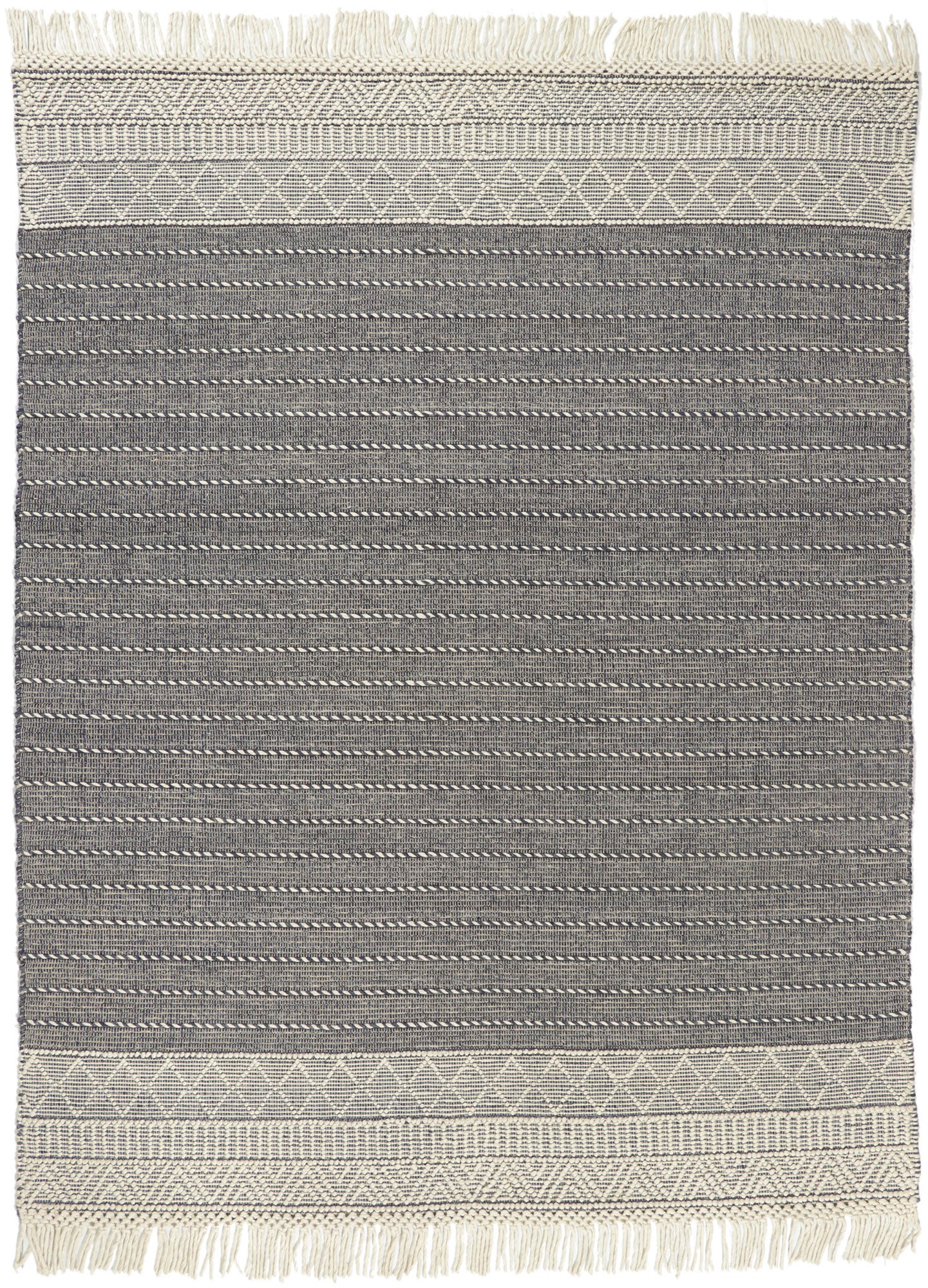 9 x 12 Handwoven Textured Jute Rug 30899