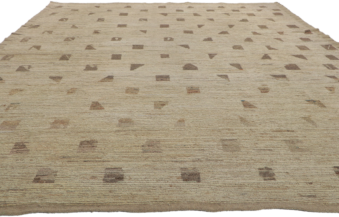9 x 12 Earth-Tone Moroccan Rug 80804