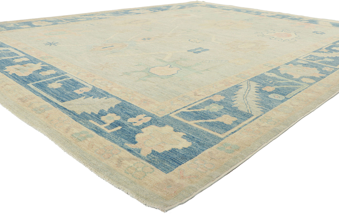 9 x 12 Colorful Oushak Rug 80905