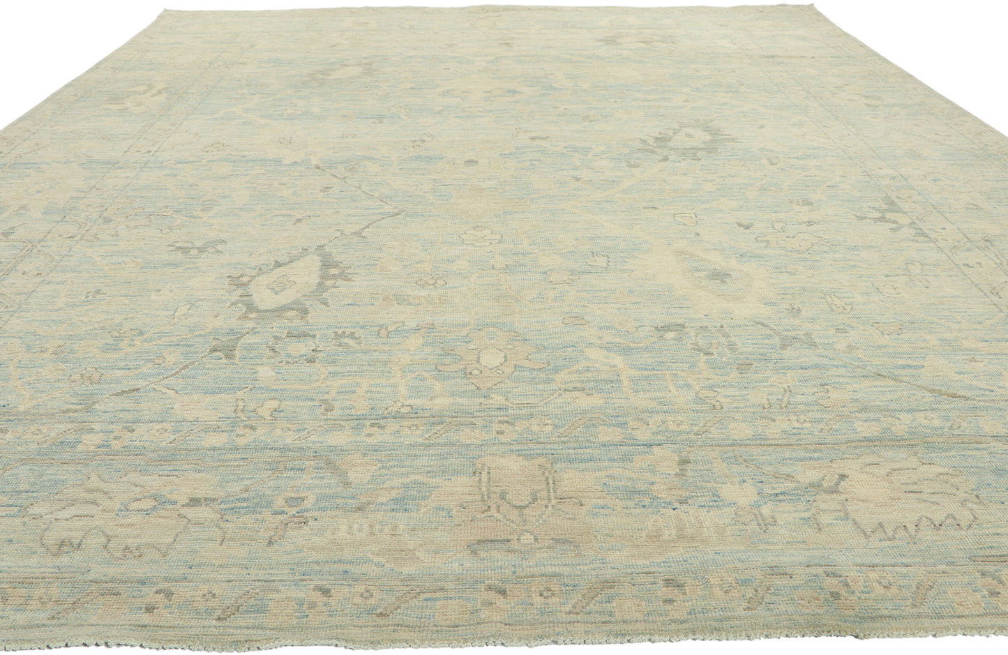 9 x 12 Modern Oushak Rug 80912
