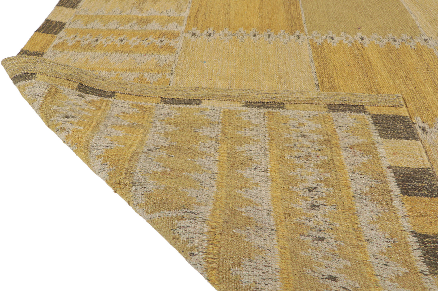 9 x 12 Scandinavian Modern Swedish Inspired Kilim Rug 30801