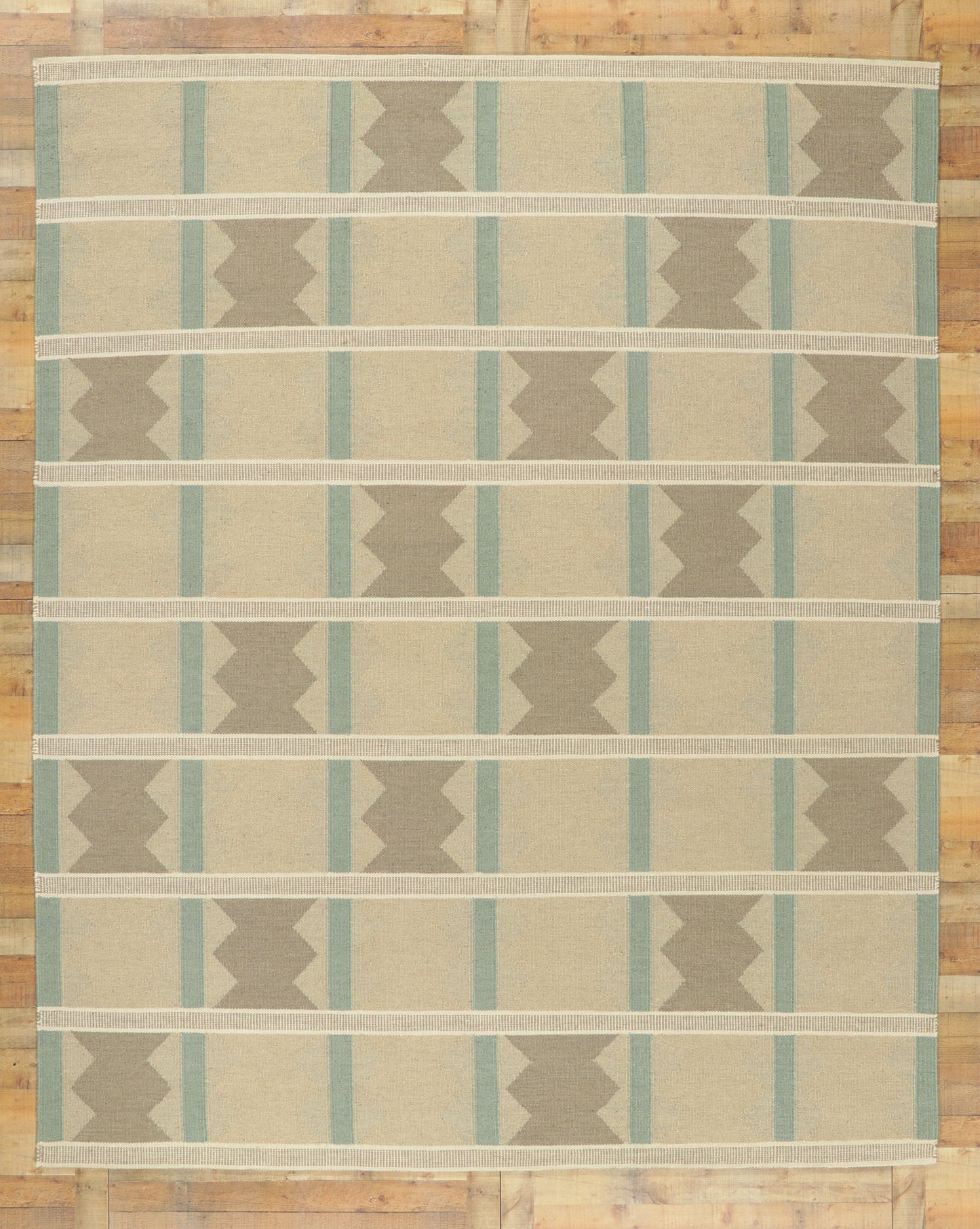 9 x 12 Swedish Inspired Kilim Rug 30846