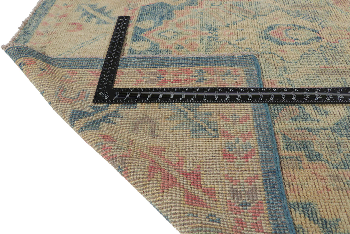 9 x 13 Colorful Oushak Rug 80727