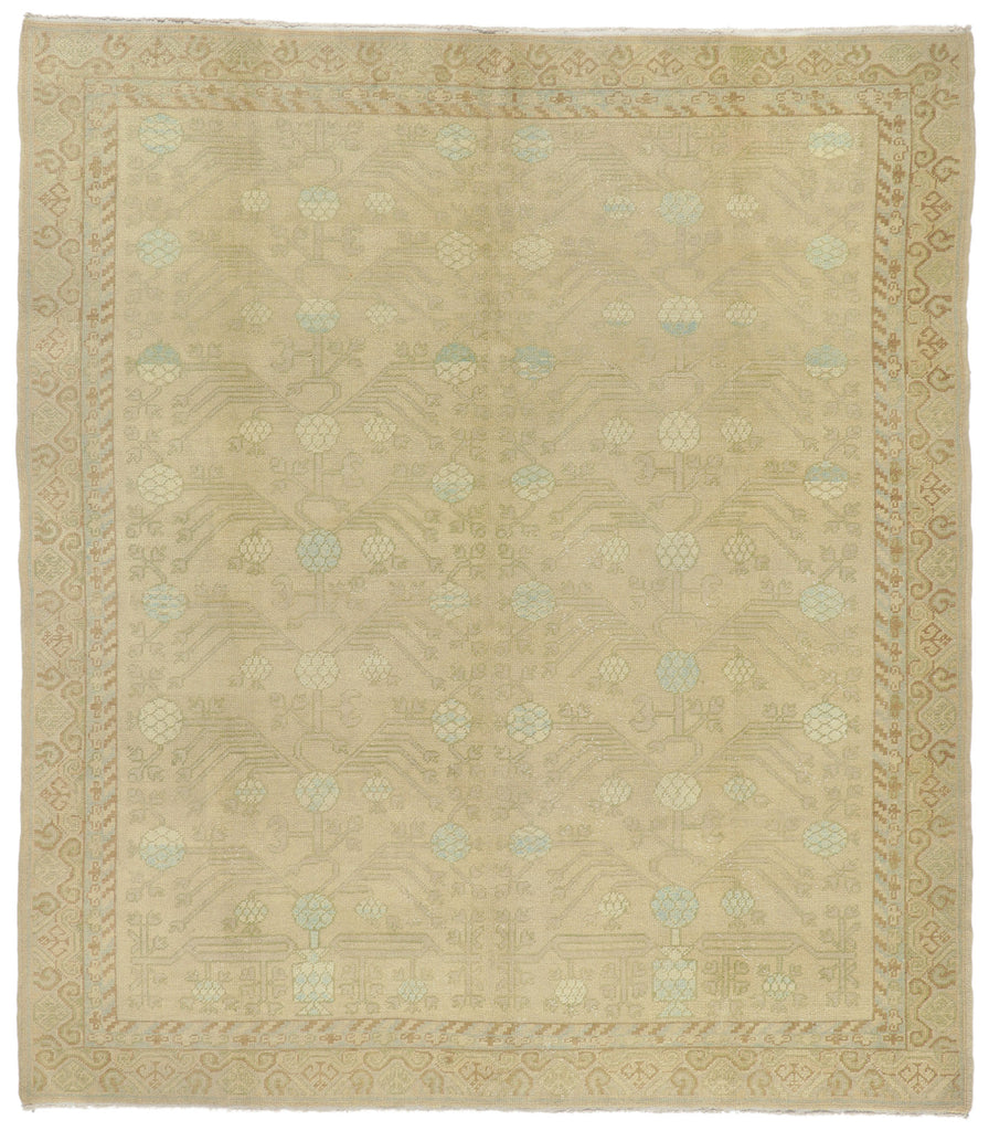 9 x 10 Turkish Khotan Rug 51624
