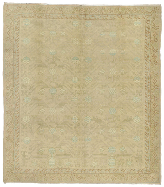 9 x 10 Turkish Khotan Rug 51624