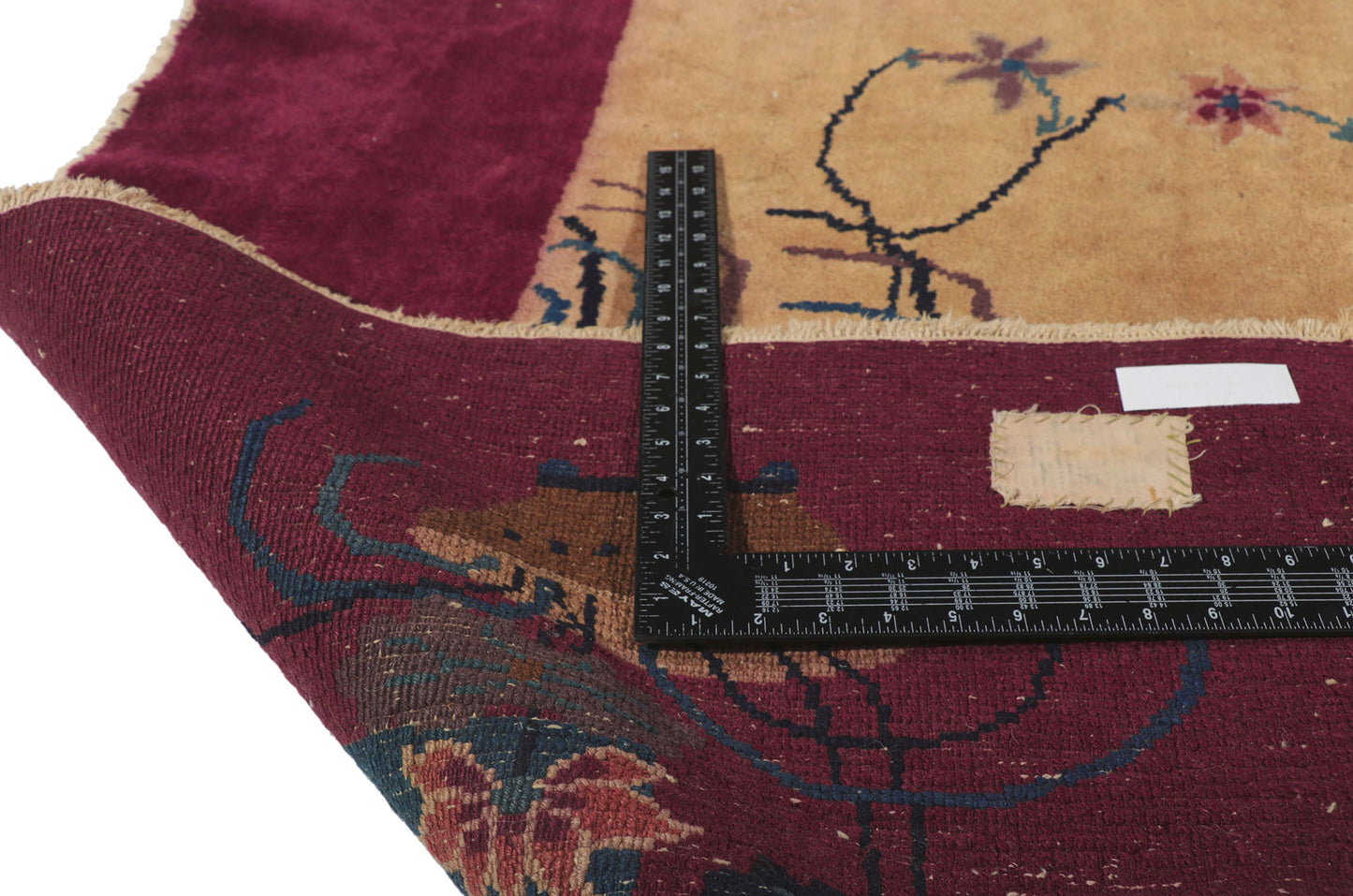 9 x 11 Antique Chinese Art Deco Rug 78175