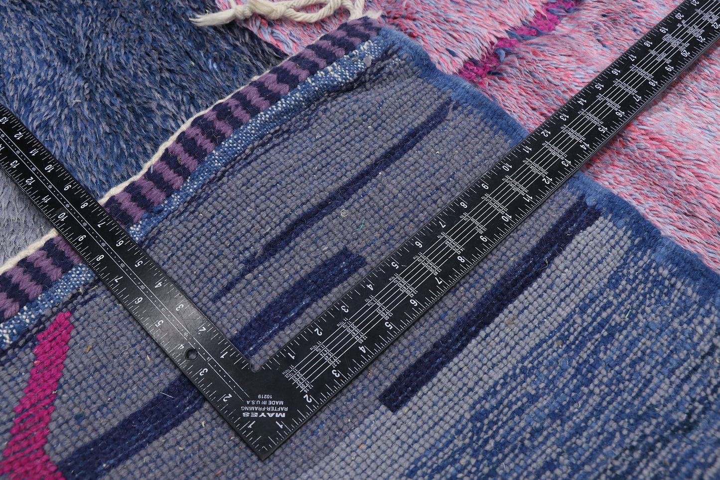 9 x 11 Colorful Beni Mrirt Moroccan Rug 21101