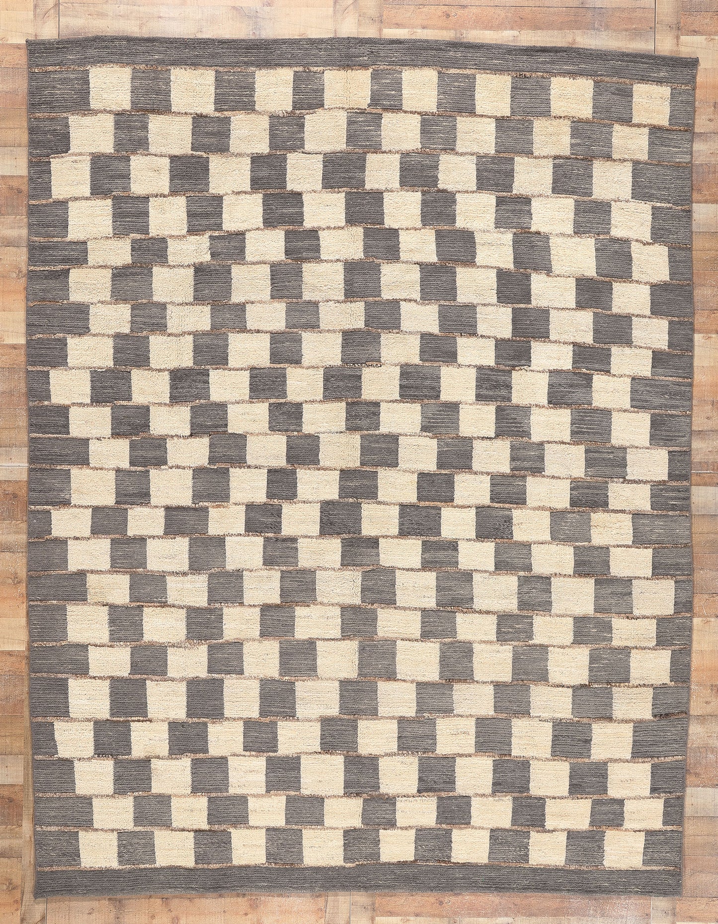 9 x 11 Modern Moroccan Rug 80996