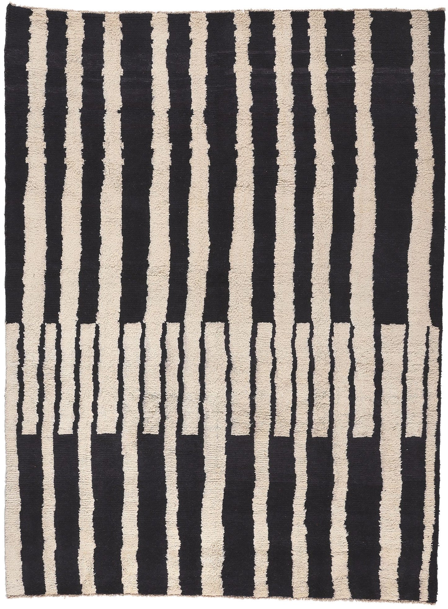 9 x 12 Modern Moroccan Rug 81011