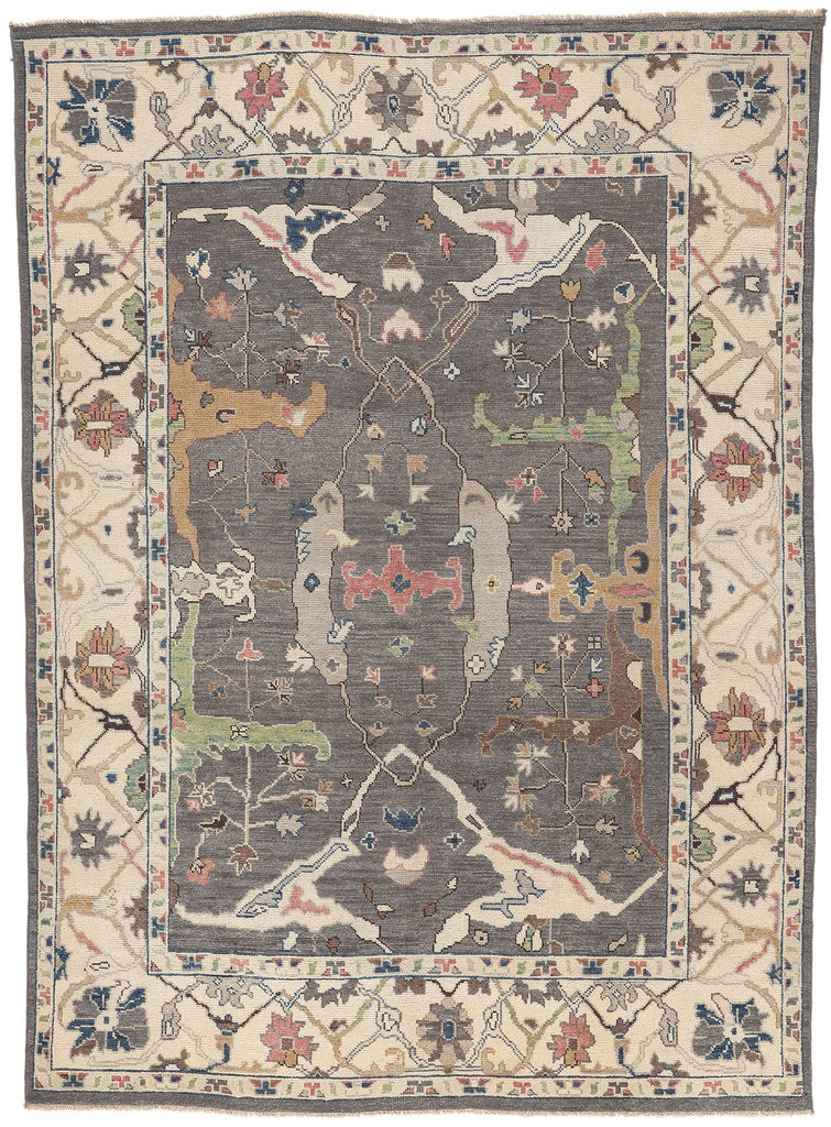 9 x 12 Modern Oushak Rug 80989