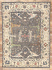 9 x 12 Modern Oushak Rug 80989