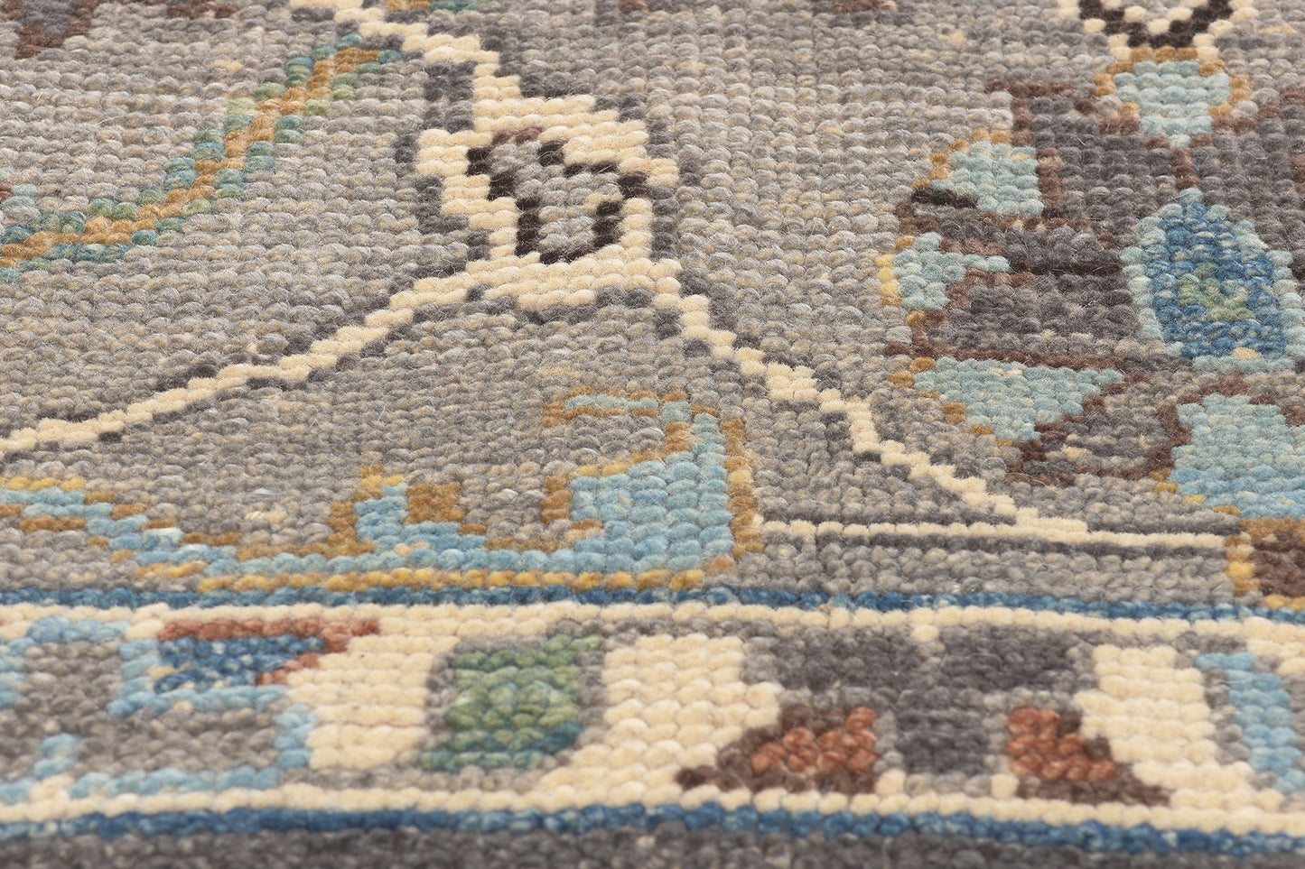 9 x 12 Modern Oushak Rug 80991