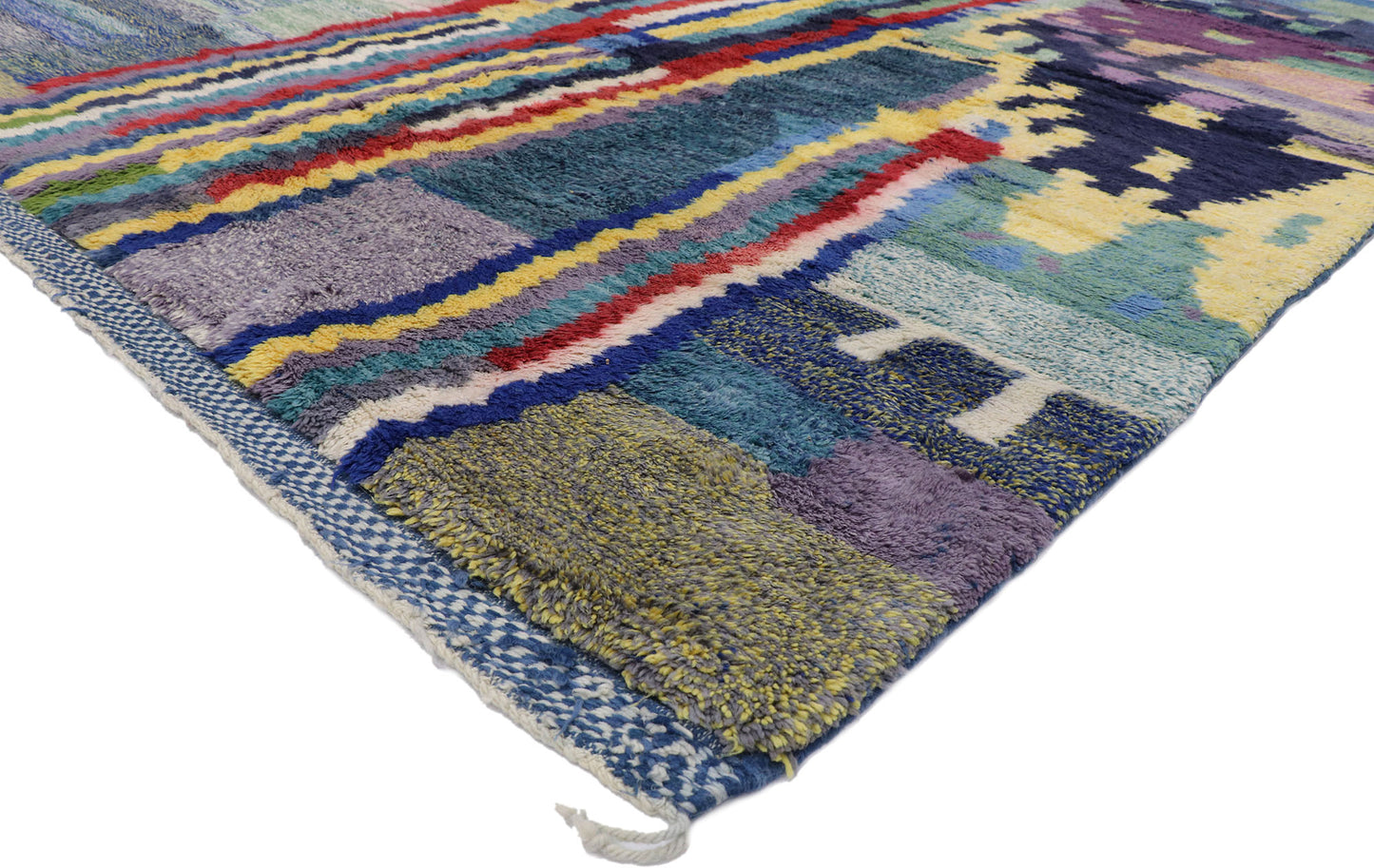 9 x 12 Modern Beni Mrirt Moroccan Rug 21139