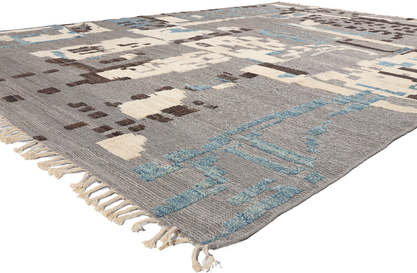 9 x 12 Modern Moroccan Rug 80985