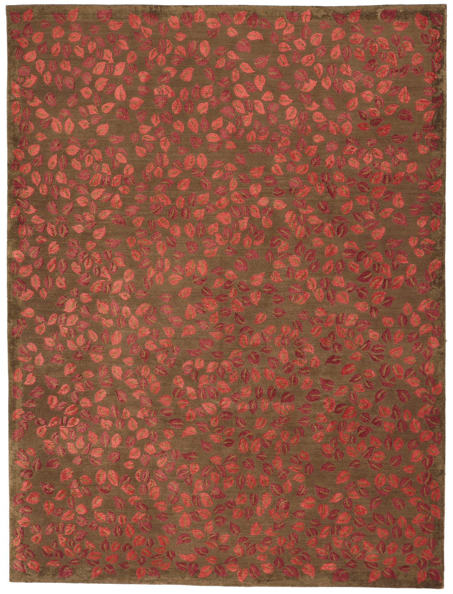 9 x 12 Tibetan Wool and Silk Rug 78535