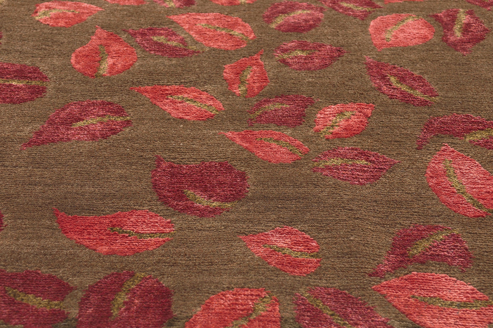 9 x 12 Tibetan Wool and Silk Rug 78535