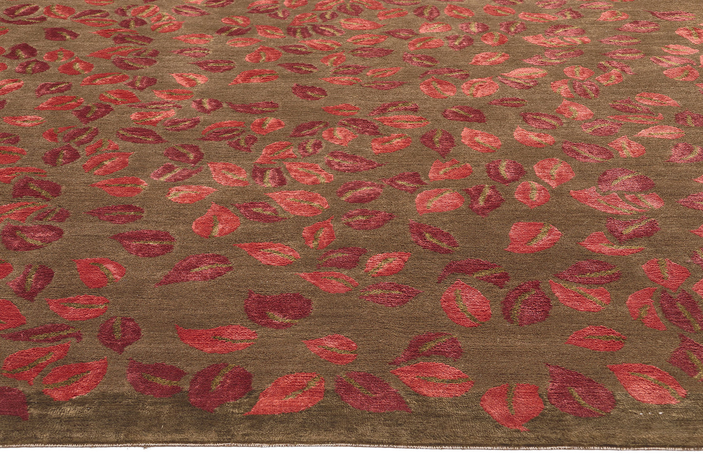 9 x 12 Tibetan Wool and Silk Rug 78535