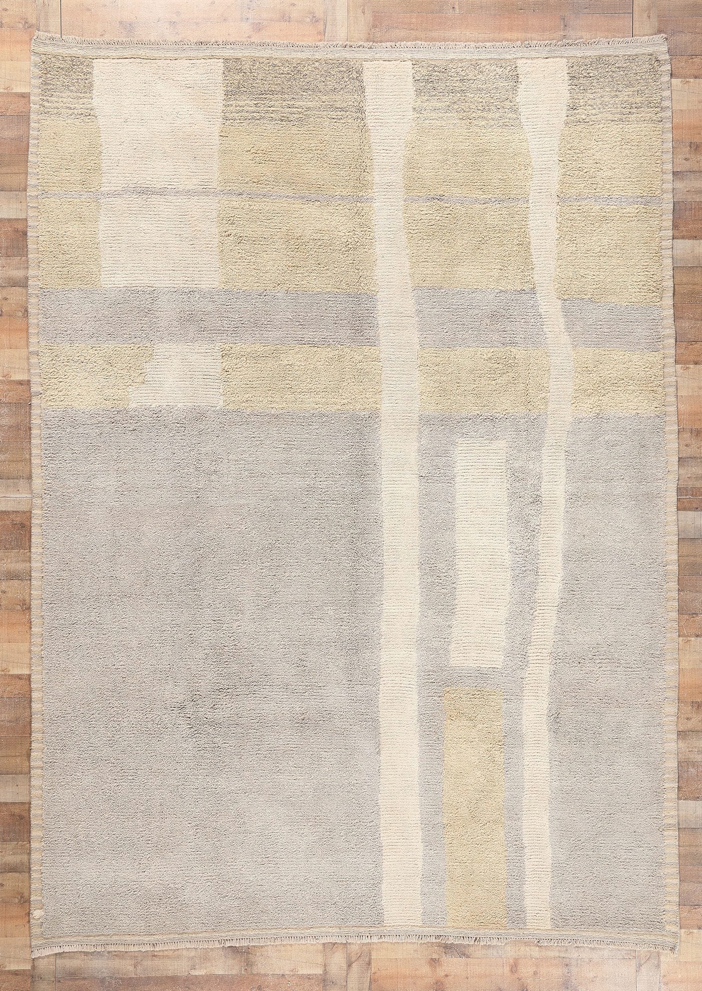 9 x 12 Modern Moroccan Rug 81005