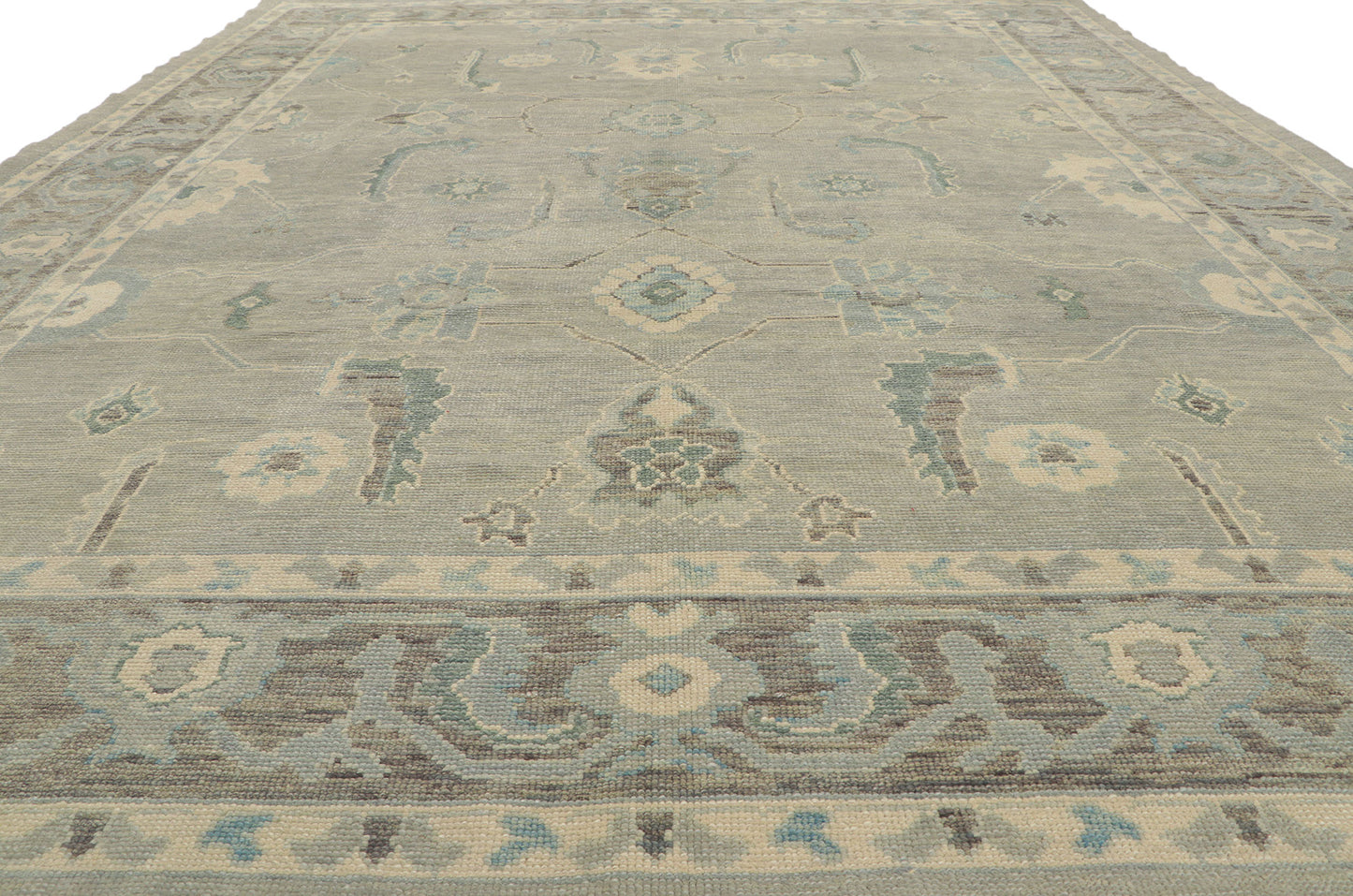 9 x 13 Turkish Oushak Rug 53803