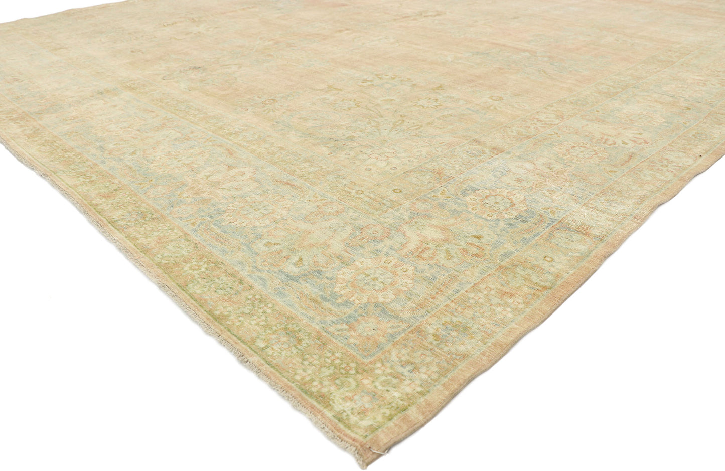 9 x 13 Antique Persian Kerman Rug 76890