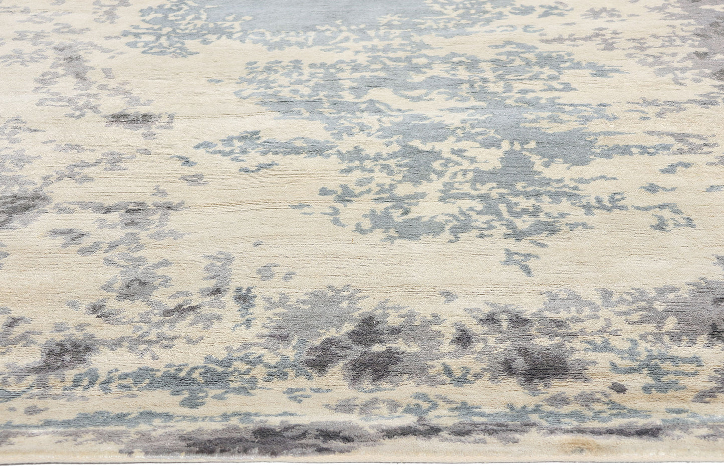 8 x 10 Contemporary Abstract Erased Damask Rug 31137